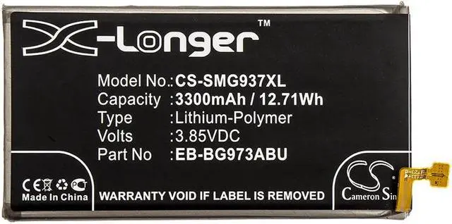Alt view image 3 of 4 - Estry Battery Replacement for SM-G973C SM-G973 SM-G9738/DS S10 SM-G973W SM-G9730/DS SM-G973U1 SM-G973U SM-G973F/DS EB-BG973ABU GH82-18826A