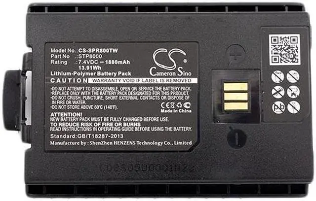 Alt view image 5 of 5 - Estry Battery Replacement for Simoco-Sepura STS8000 STP8080 STP8040 Tetra STS8000 STP8035 Tetra STP8000 Tetra STP8035 STP8000 STP8038 Tetra STP8040 Tetra STP8080 STP8030 Tetra STP8030 STP8000