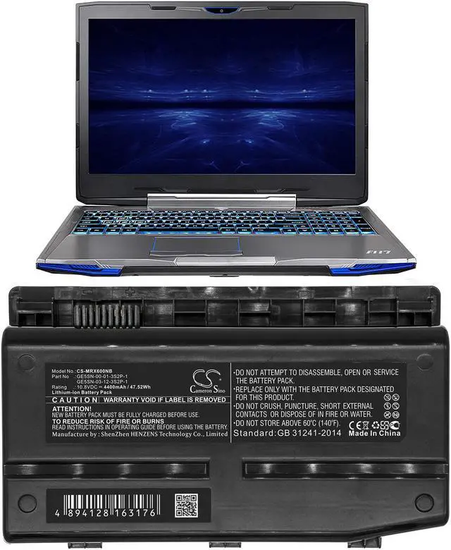 Alt view image 4 of 4 - Estry Battery Replacement for Shinelon T50 T50-581S1N GE5S02 GE5S01 T50TI T50-781S1N GE5SN-03-12-3S2P-1 GI5KN-00-10-331P-0 GE5SN-00-01-3S2P-1