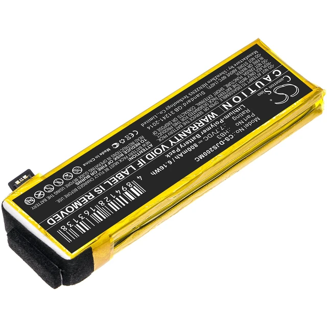 Alt view image 2 of 5 - Estry Battery Replacement for DJI Osmo Pocket Osmo Pocket 2 Osmo Pocket II HB3