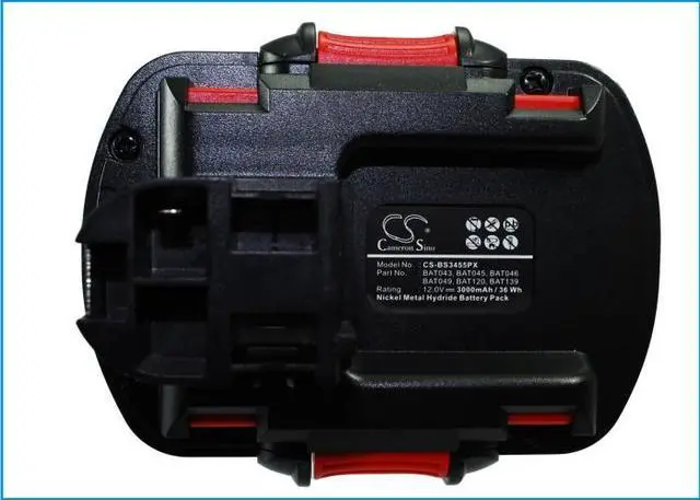Alt view image 2 of 5 - Estry Battery Replacement for PSR 12VE PAG 12 Exact 12 JAN-55 PSR 12 Exact 700 PSB 12 VE-2 22612 3455 2 607 335 263 2 607 335 414 2 607 336 002 2 607 335 274 2 607 335 487 BAT139