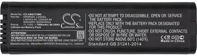 Alt view image 3 of 3 - Estry Battery Replacement for JDSU MTS-6000
