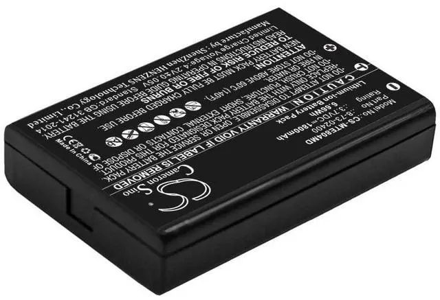 Alt view image 2 of 3 - Estry Battery Replacement for Maico easyTymp Interacoustics Titan Interacoustics TCallisto 74101501 MAI-721-4