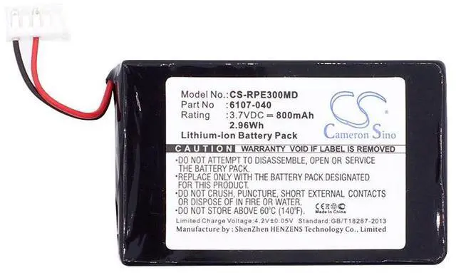 Alt view image 3 of 4 - Estry Battery Replacement for Rainin 20-200uL EDP3 EDP3 Plus EDP3 EDP3 Plus s 6107-040