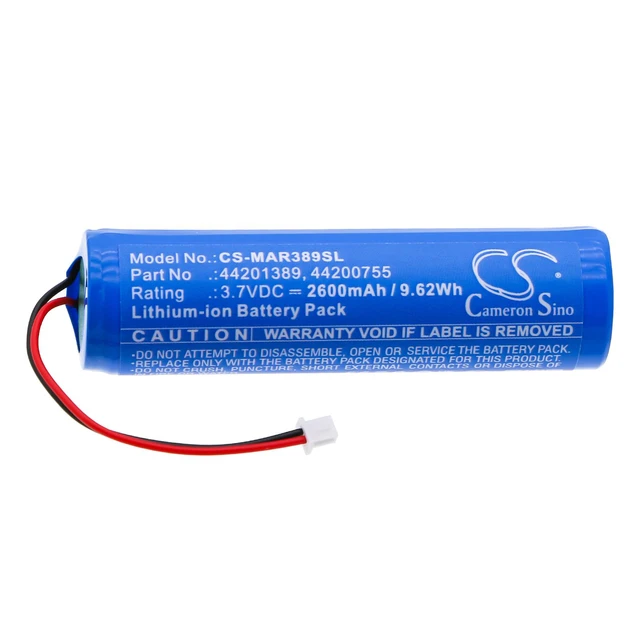 Alt view image 3 of 5 - Estry Battery Replacement for MARES ICON Genius Genius Air ICON HD 44201389 44200755