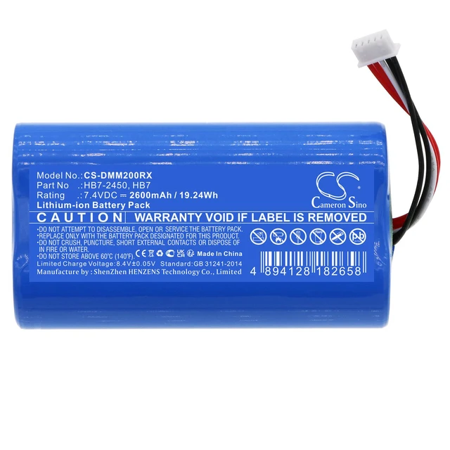 Alt view image 3 of 5 - Estry Battery Replacement for DJI Mavic Mini 2 Remote Controller HB7-2450 HB7