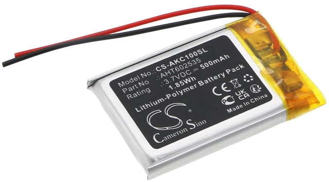 Main image of Estry Battery Replacement for Anki Vector Robot Cozmo Robot AHT602535