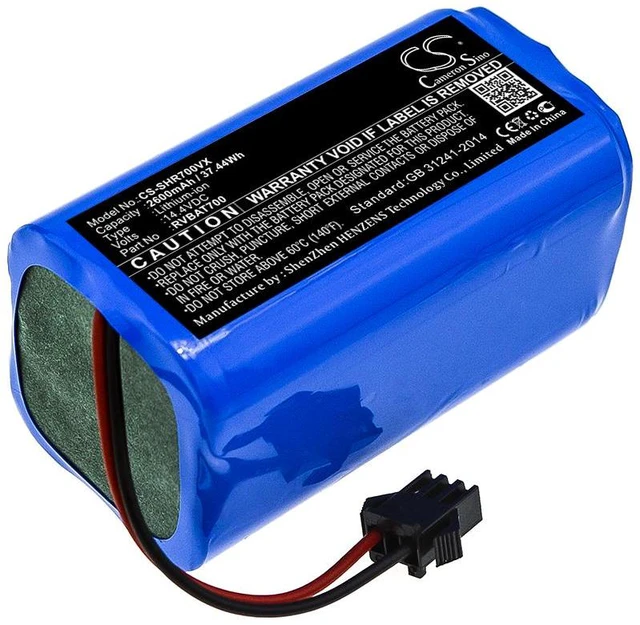 Main image of Estry Battery Replacement for Shark ION Robot 755 ION Robot 700 RV700 ION Robot 700 ION Robot 720 RV700 RV720 RV755 RV750 ION Robot 750 RVBAT700