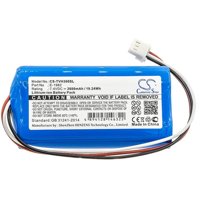 Alt view image 3 of 4 - Estry Battery Replacement for H30FLEX E-1982