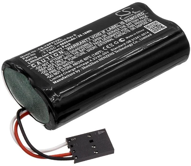 Main image of Estry Battery Replacement for YSI 626870-2 ProDSS ProSolo Digital Water Quality Meter ProDSS Multi-Parameter Water Quality Meter 626870-1 626846 626840 Rev B 626840 Rev A
