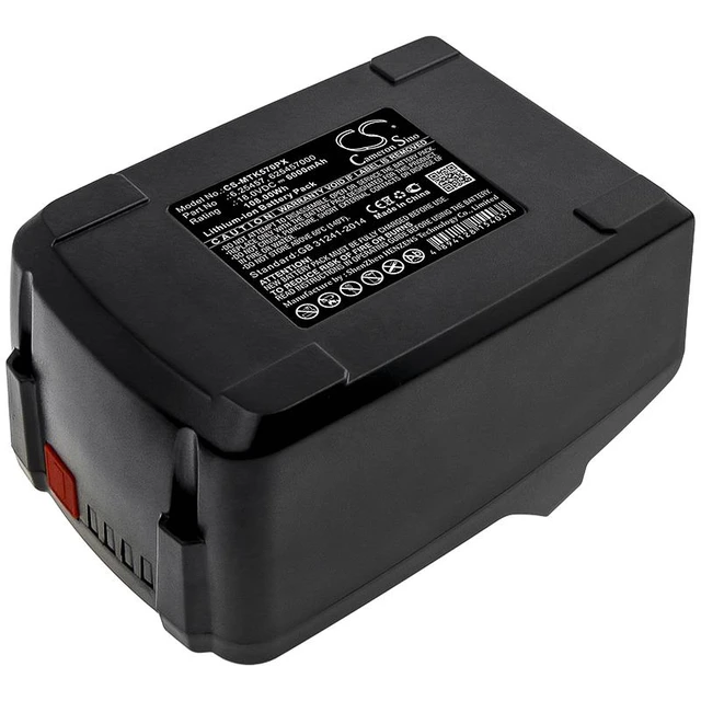 Alt view image 3 of 5 - Estry Battery Replacement for BS 18 LT BL 602325840 BS 18 LT BL Q 602334670 STA 18 LTX 140 GA 18 LTX 600638890 625596000 6.25527 6.25455 625591000 6.25457 6.25499.00 6.25457.00 6.25459 6.25469