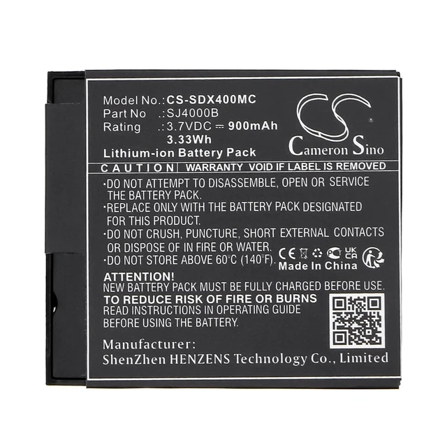 Alt view image 5 of 5 - Estry Battery Replacement for FOREVER SC-400 SC-210 SC-220 SC-310 SC-300 SC-200 SC-100 S009