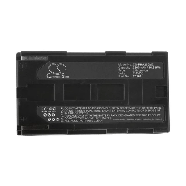 Alt view image 3 of 5 - Estry Battery Replacement for Phase One P25 P45+ P65 P45 P30 P30+ IQ IQ4 XF P25+ P40+ P40 IQ3 70301