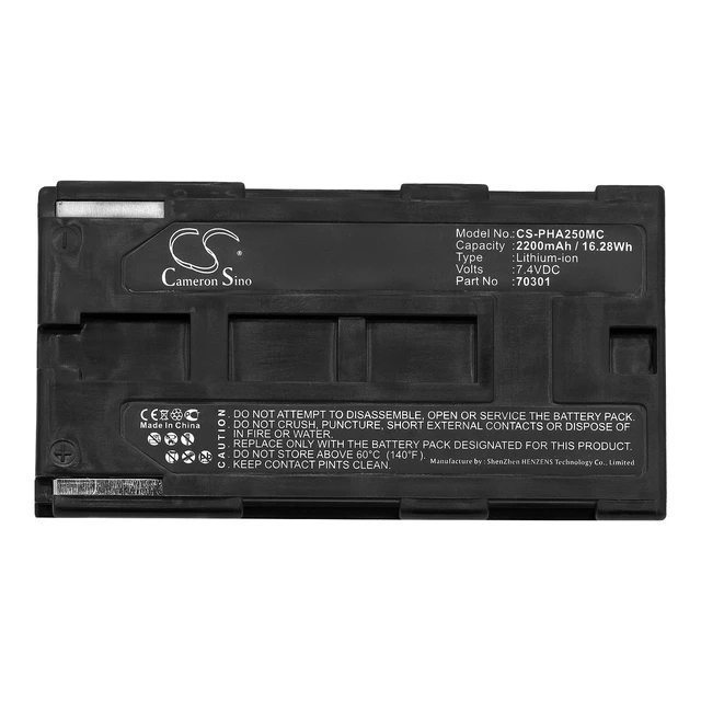 Alt view image 5 of 5 - Estry Battery Replacement for Phase One P25 P45+ P65 P45 P30 P30+ IQ IQ4 XF P25+ P40+ P40 IQ3 70301
