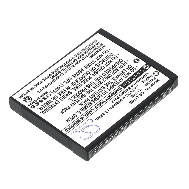 Alt view image 2 of 5 - Estry Battery Replacement for VG-110 VG-120 FE-4040 VG-140 X-940 VG-130 FE-4020 Li-70B