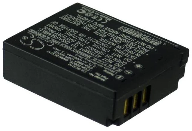 Main image of Estry Battery Replacement for DMC-TZ1BK DMC-TZ3GK DMC-TZ4 DMC-TZ2EB-K DMC-TZ2GK DMC-TZ5S DMC-TZ2EF-S DMC-TZ2EG-S DMC-TZ1 CGA-S007A/B DMW-BCD10 CGR-S007E CGA-S007A/1B CGR-S007E/1B CGA-S007 CGA-S007E
