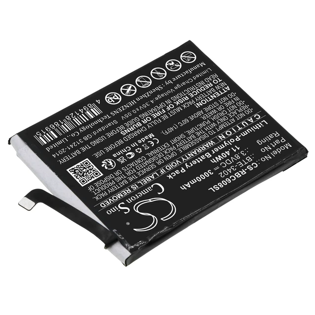 Alt view image 2 of 4 - Estry Battery Replacement for Orbic Q10 4G JOY ORB608LBVZPP RC608L RC609L BTE-3402