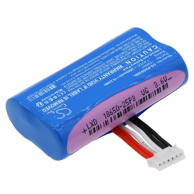 Alt view image 2 of 5 - Estry Battery Replacement for Pax A910 YW001