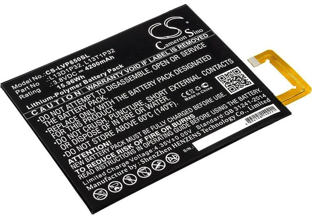 Main image of Estry Battery Replacement for LE Tab 2 A8-50 Tab 2 A8-50LC Tab 2 A8-50F L13D1P32 L13T1P32