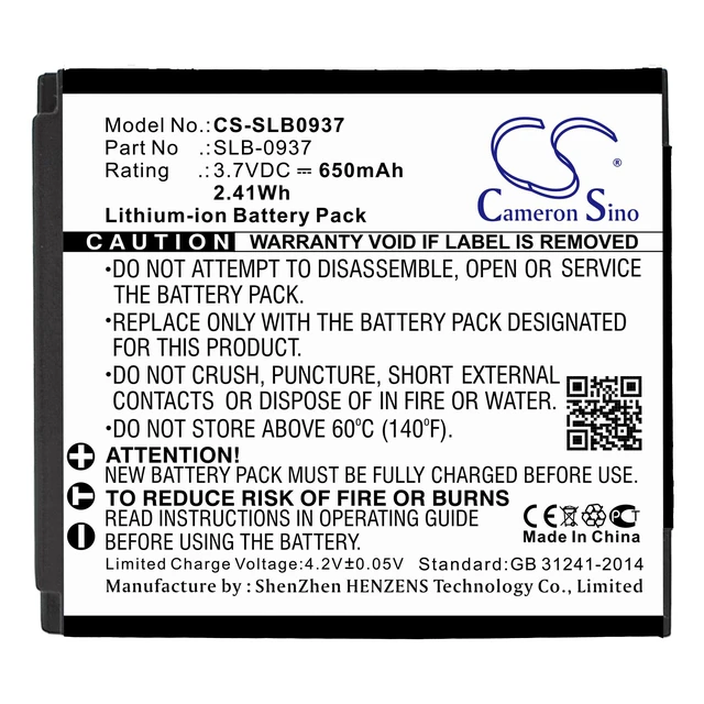 Alt view image 3 of 4 - Estry Battery Replacement for NV33 L830 L730 i8 PL10 NV4 CL5 SLB-0937