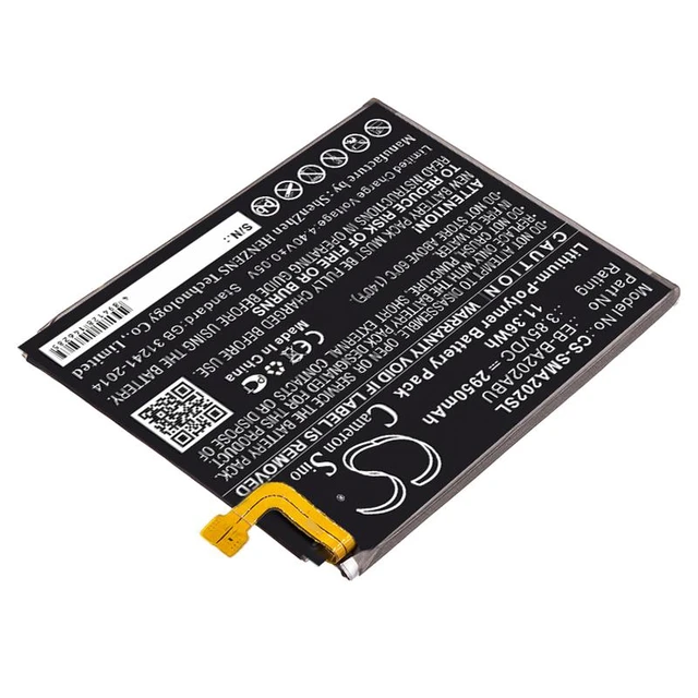 Alt view image 2 of 4 - Estry Battery Replacement for A20e A10e 2019 SM-A102U1 SM-A202 A10e SM-A202F/DS SM-A102U SM-A102P SM-A102 SM-A102V SM-S102DL SM-A102N SM-A202J GH82-20188A EB-BA202ABU