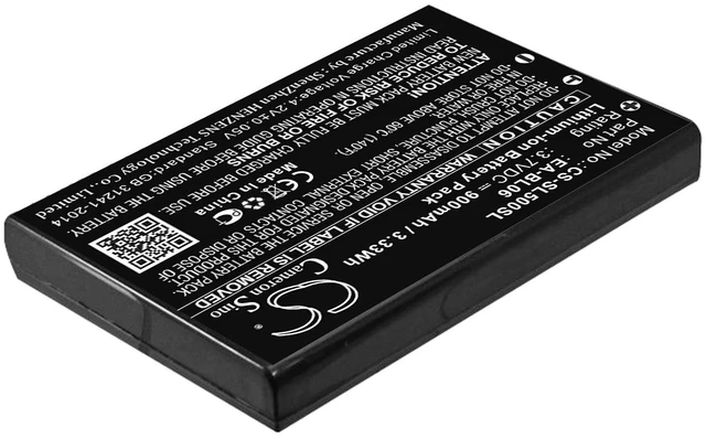 Alt view image 2 of 3 - Estry Battery Replacement for Sharp Zaurus SL-5000 Zaurus SL-5500 Zaurus C760 Zaurus SL-C700 Zaurus SL-5000D Zaurus C750 EA-BL06