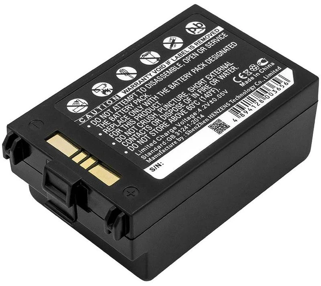 Alt view image 3 of 5 - Estry Battery Replacement for Symbol 82-71363-02 BTRY-MC7XEAB00 82-71364-06 BTRY-MC70EAB00 82-71364-01 BTRY-MC7XEAB0H BTRY-MC70EAB02 82-71364-03