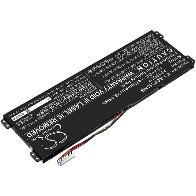Alt view image 2 of 5 - Estry Battery Replacement for Conceptd 3 Ezel Cc315-72g-504k Conceptd 3 Ezel Cc315-72g-74m6 Conceptd 3 Ezel Cc315-72g-5903 Conceptd 3 Cn315-72g-742a Conceptd 3 Cn315-72g-52xl AP19D5P