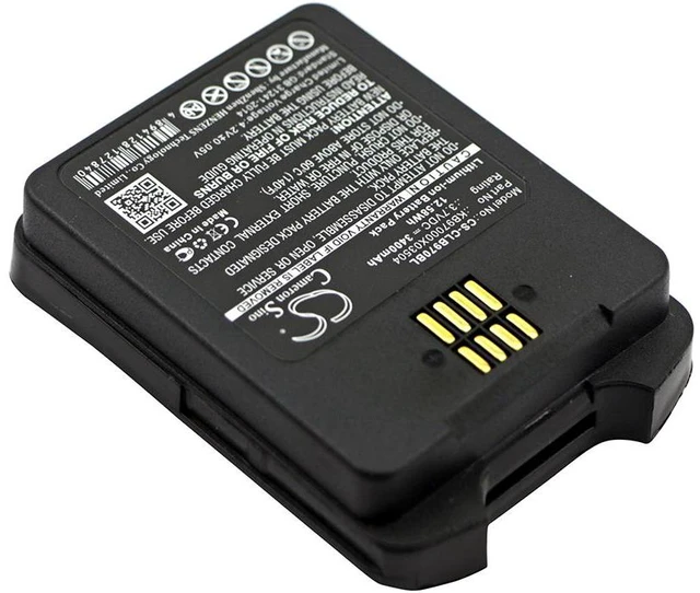 Alt view image 2 of 3 - Estry Battery Replacement for CipherLAB 9700 KB97000X03504 BA-0085A4 BA-0083A6