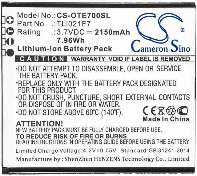 Alt view image 3 of 4 - Estry Battery Replacement for EE Mini 2 4G LTE