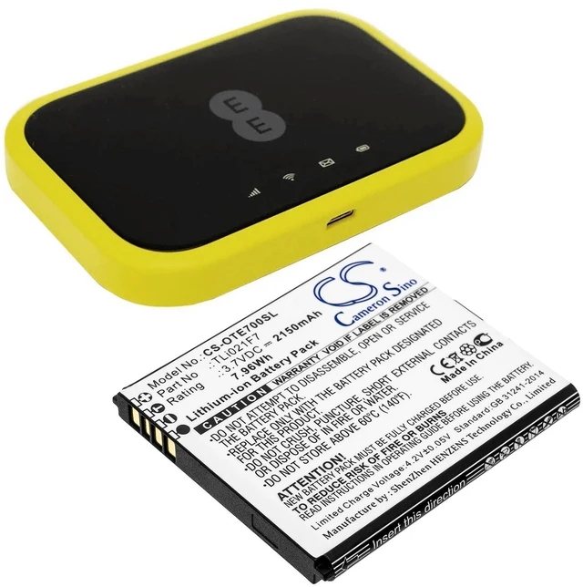 Alt view image 4 of 4 - Estry Battery Replacement for EE Mini 2 4G LTE