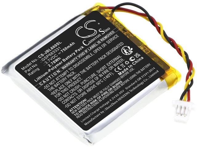 Main image of Estry Battery Replacement for Live 660NC Live 660 GSP683331