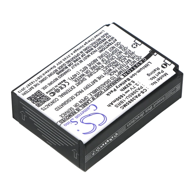Alt view image 2 of 5 - Estry Battery Replacement for Camileo X400 Camileo X416 HD Camileo X200 PA3985U-1BRS PA3985