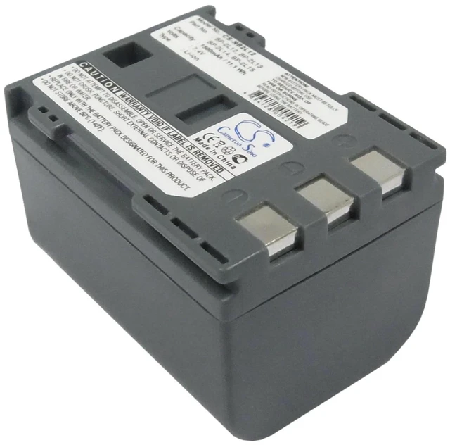Main image of Estry Battery Replacement for FVM200 MV880Xi FV500 MVX20i MV800 ZR930 MV830 MD245 Optura 30 DC330 Optura 60 FVM20 MD120 PC1018 ZR400 MD140 MVX200i BP-2L13 NB-2L13 BP-2L12 NB-2L12 NB-2L14 BP-2L14