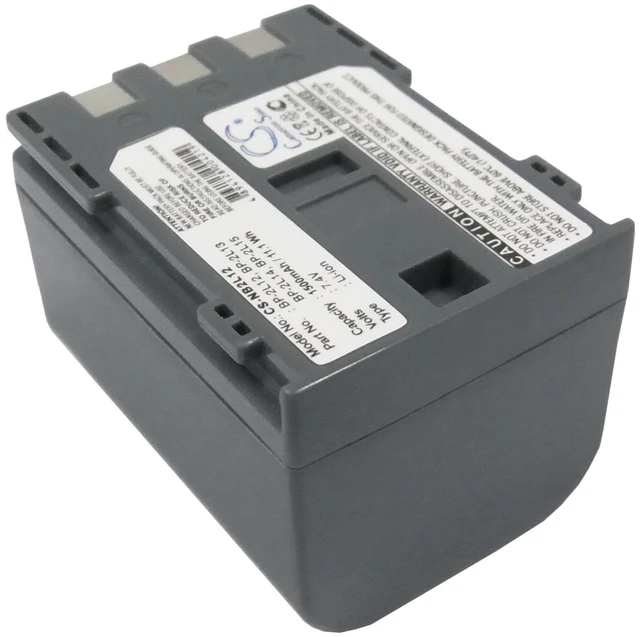 Alt view image 2 of 5 - Estry Battery Replacement for FVM200 MV880Xi FV500 MVX20i MV800 ZR930 MV830 MD245 Optura 30 DC330 Optura 60 FVM20 MD120 PC1018 ZR400 MD140 MVX200i BP-2L13 NB-2L13 BP-2L12 NB-2L12 NB-2L14 BP-2L14