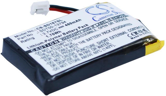 Alt view image 2 of 5 - Estry Battery Replacement for SD-2525 ProHunter Transmitter UplandHunter 1875 SD-1875 UplandHunter Remote Beeper SD-1875 SD-1875 Remote Beeper SDT00-13794 SD-1875