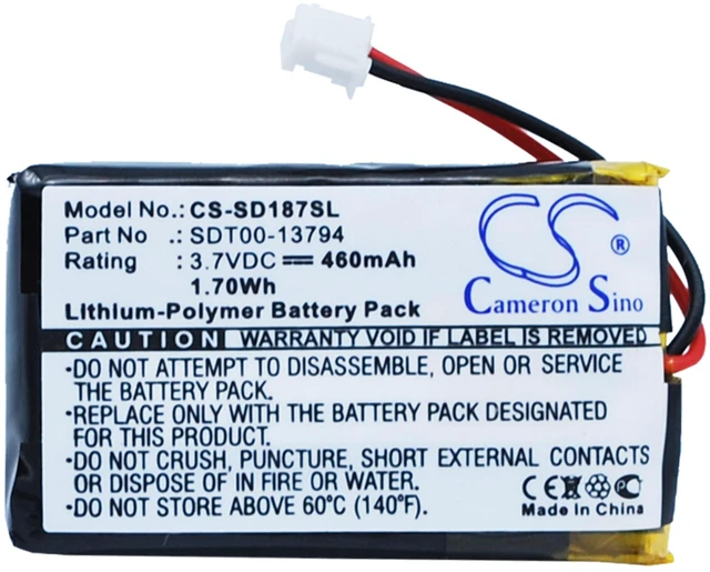 Main image of Estry Battery Replacement for SD-2525 ProHunter Transmitter UplandHunter 1875 SD-1875 UplandHunter Remote Beeper SD-1875 SD-1875 Remote Beeper SDT00-13794 SD-1875