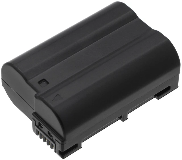 Alt view image 3 of 5 - Estry Battery Replacement for NK D750 MB-N10 MB-N11 Z7II Coolpix D7000 D800 D7500 MB-D17 EN-EL15B EN-EL15 EN-EL15c EN-EL15A