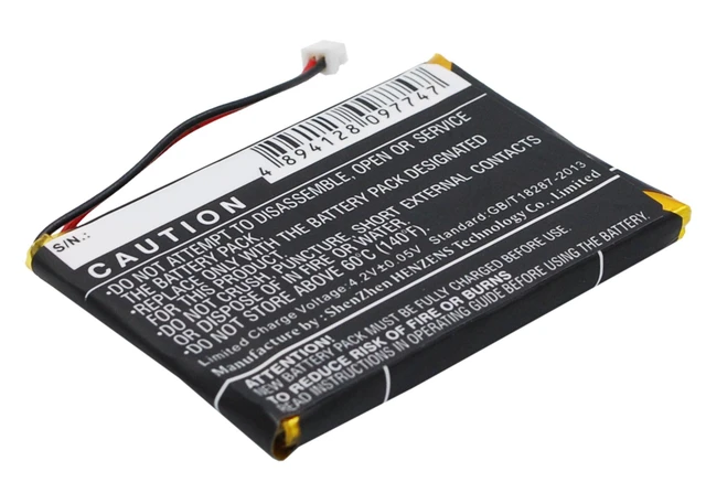Alt view image 4 of 5 - Estry Battery Replacement for SkyGolf SkyCaddie Aire 2 SkyCaddie Aire SkyCaddie Aire II X8F H503448 1S1P