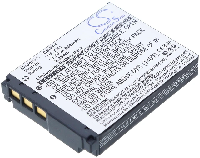 Main image of Estry Battery Replacement for DSC-P100 DSC-P200/R DSC-P150/L DSC-P100PP DSC-P150/S DSC-P150/B DSC-P200 DSC-P200/S DSC-P100/LJ DSC-T30 DSC-P120 DSC-T30S DSC-T30/B DSC-P150 DSC-F88 DSC-V3 NP-FR1
