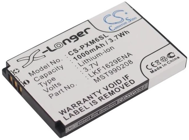 Main image of Estry Battery Replacement for Nexus 25 Nexus 50 YP-X5ZX YP-X5Z Nexus 25 YP-X5X Nexus 50 YP-X5X 990208 LKF1629ENA XM-9200-0000 MST990208
