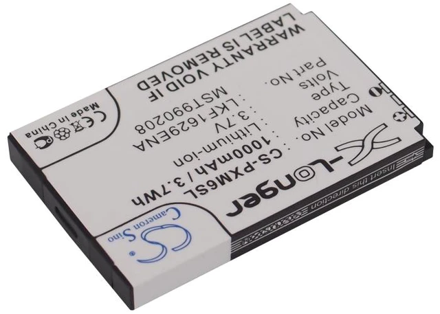 Alt view image 2 of 5 - Estry Battery Replacement for Nexus 25 Nexus 50 YP-X5ZX YP-X5Z Nexus 25 YP-X5X Nexus 50 YP-X5X 990208 LKF1629ENA XM-9200-0000 MST990208