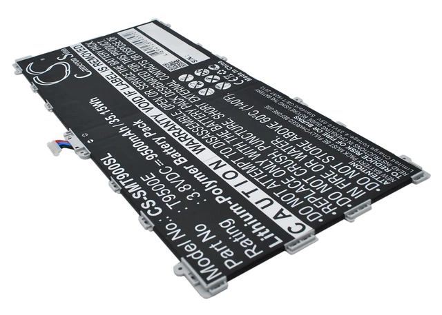 Alt view image 2 of 5 - Estry Battery Replacement for SM-T900 SM-T905 TabPRO 12.2 LTE-A 64GB TabPRO 12.2 T9500E