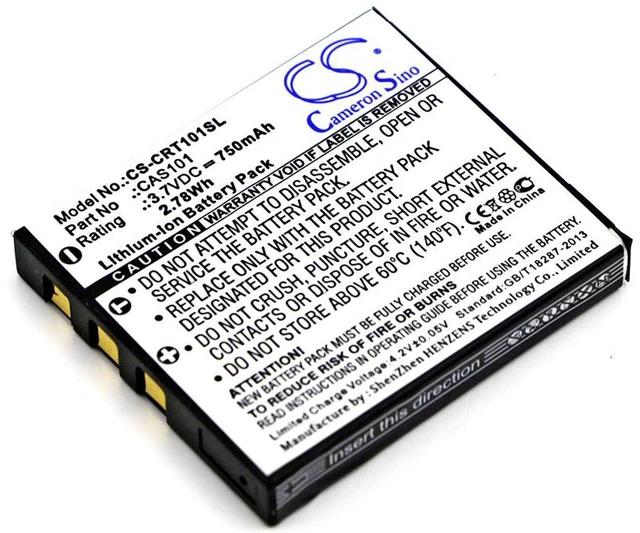 Main image of Estry Battery Replacement for Creative Vado VF0570 Vado Video Cam Vado Pocket HD CAS101