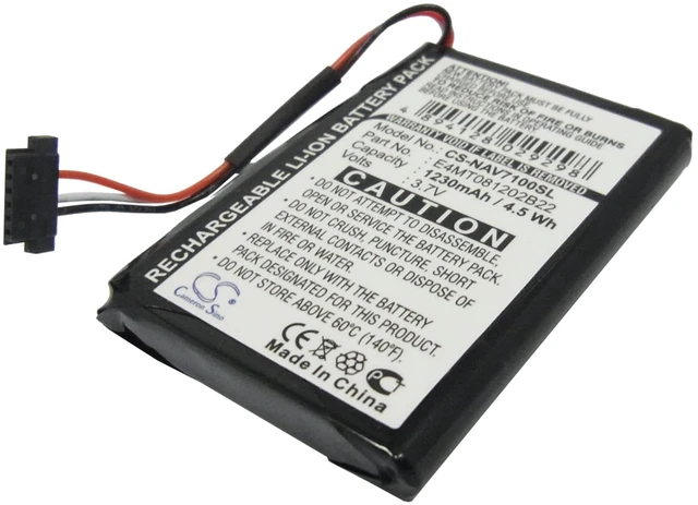 Main image of Estry Battery Replacement for NAVMAN N20 BP/LP1230/11/A0001U BP/LP1200/11/B0001 MX