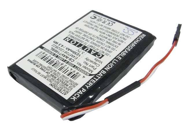 Alt view image 2 of 5 - Estry Battery Replacement for NAVMAN N20 BP/LP1230/11/A0001U BP/LP1200/11/B0001 MX