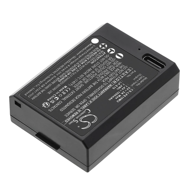 Alt view image 2 of 5 - Estry Battery Replacement for EOS KISS X50 DS126621 EOS 1200D EOS 1100D EOS REBEL T5 DS126291 EOS 4000D EOS Kiss X90 EOS 1300D EOS Kiss X70 iGuide IMS-5 EOS Rebel T6 DS126491 LP-E10