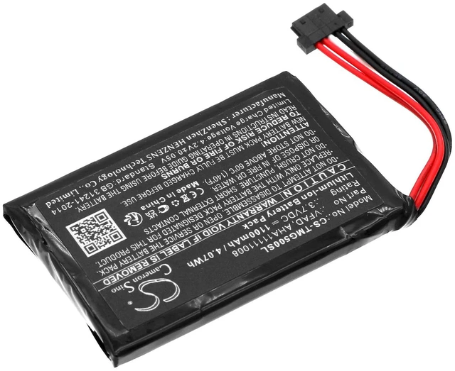 Alt view image 2 of 5 - Estry Battery Replacement for Go 5000 Go 6200 4FL50 PRO TRUCK 5250 Pro 5250 4FL60 GO 5200 GO 6100 GO 5100 Go 6000 AHA11111008 VFAD VF6P