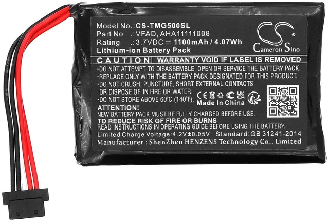 Alt view image 3 of 5 - Estry Battery Replacement for Go 5000 Go 6200 4FL50 PRO TRUCK 5250 Pro 5250 4FL60 GO 5200 GO 6100 GO 5100 Go 6000 AHA11111008 VFAD VF6P