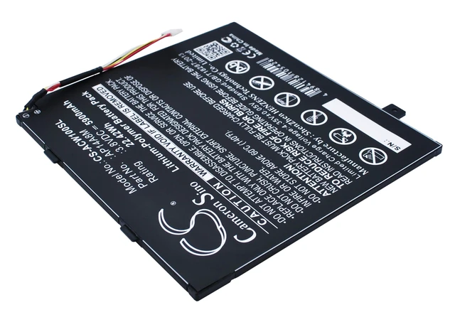 Alt view image 2 of 5 - Estry Battery Replacement for Switch 10 SW5-015-12KL Switch 10 SW5-015-198P Iconia Tab 10(A3-A30-114M) Iconia Tab 10(A3-A30FHD) SW5-011 Iconia Tab 10(A3-A30) SW5-011-18PY AP14A4M KT.0020G.004 AP14A8M